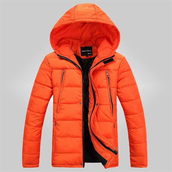 Men Hooded Padded Jacket